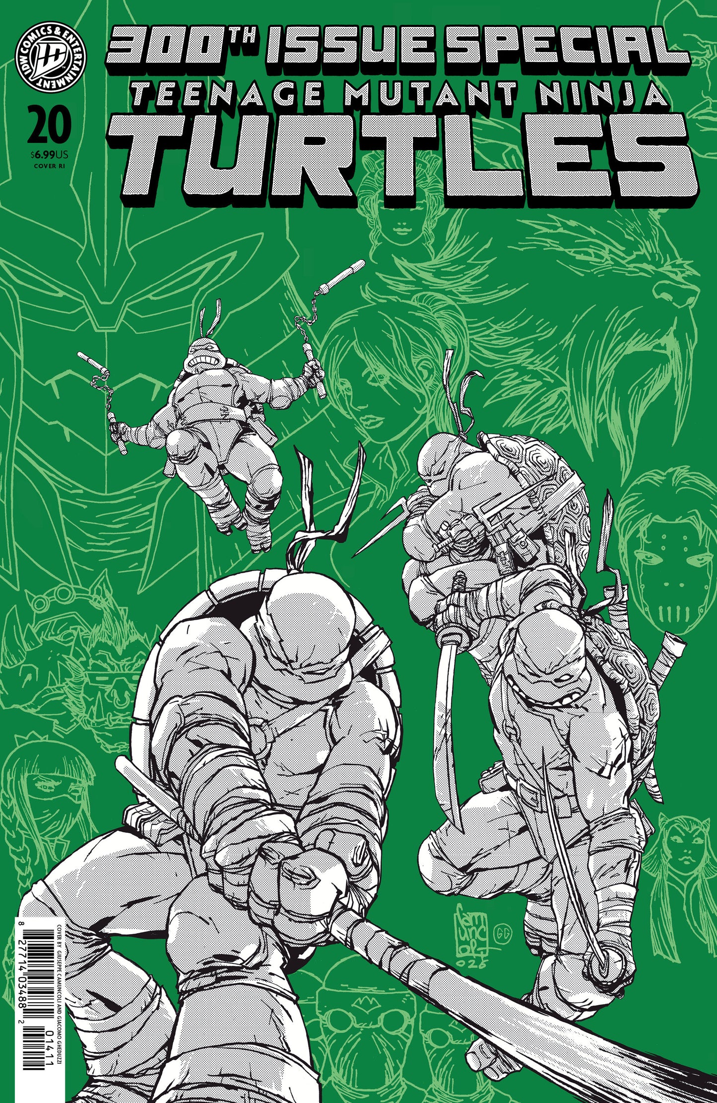 Teenage Mutant Ninja Turtles #20: 300th Issue [1:100] Camuncoli