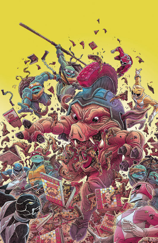 Mighty Morphin Power Rangers/ TMNT III #1 I [1:25] Stokoe Virgin