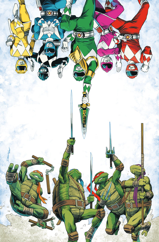Mighty Morphin Power Rangers/ TMNT III #1 J [1:50] Shalvey Virgin