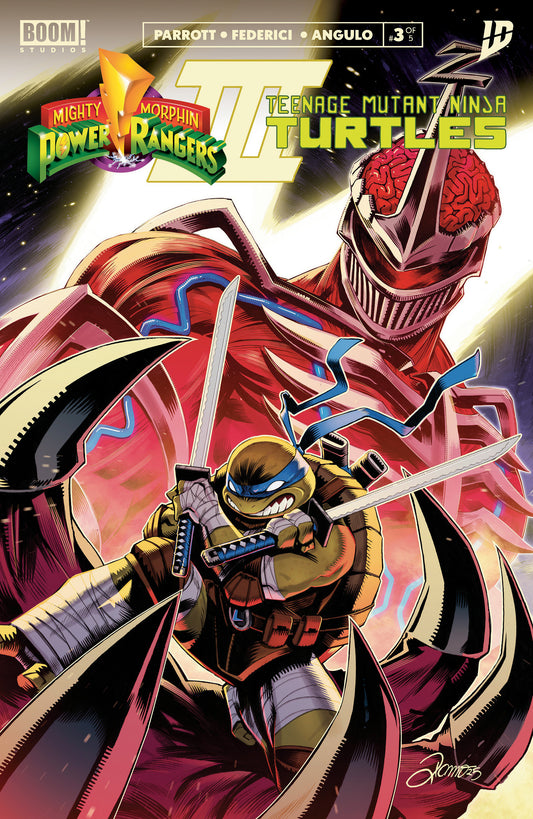 Mighty Morphin Power Rangers/ TMNT III #3 A Zonno Main