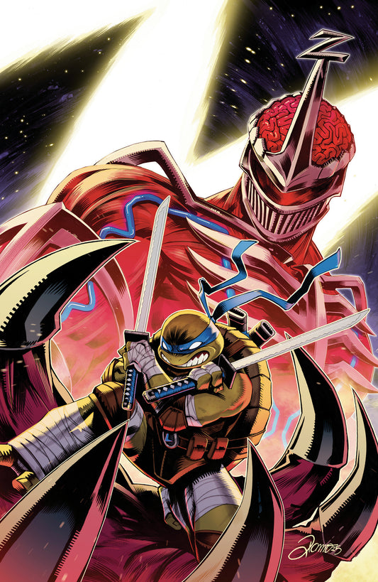 Mighty Morphin Power Rangers/ TMNT III #3 D Zonno Virgin Foil