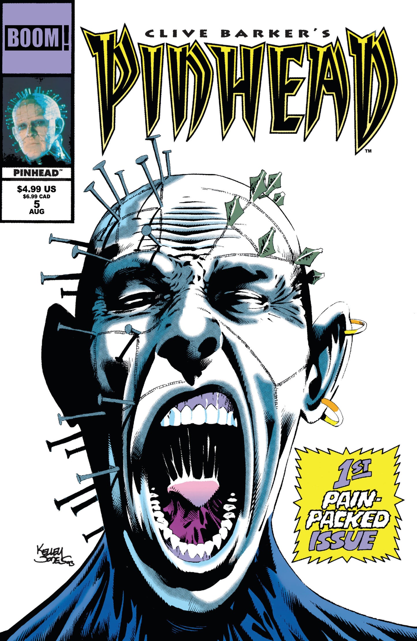Pinhead Facsimile Edition #1 Kelley Jones Facsimile Main
