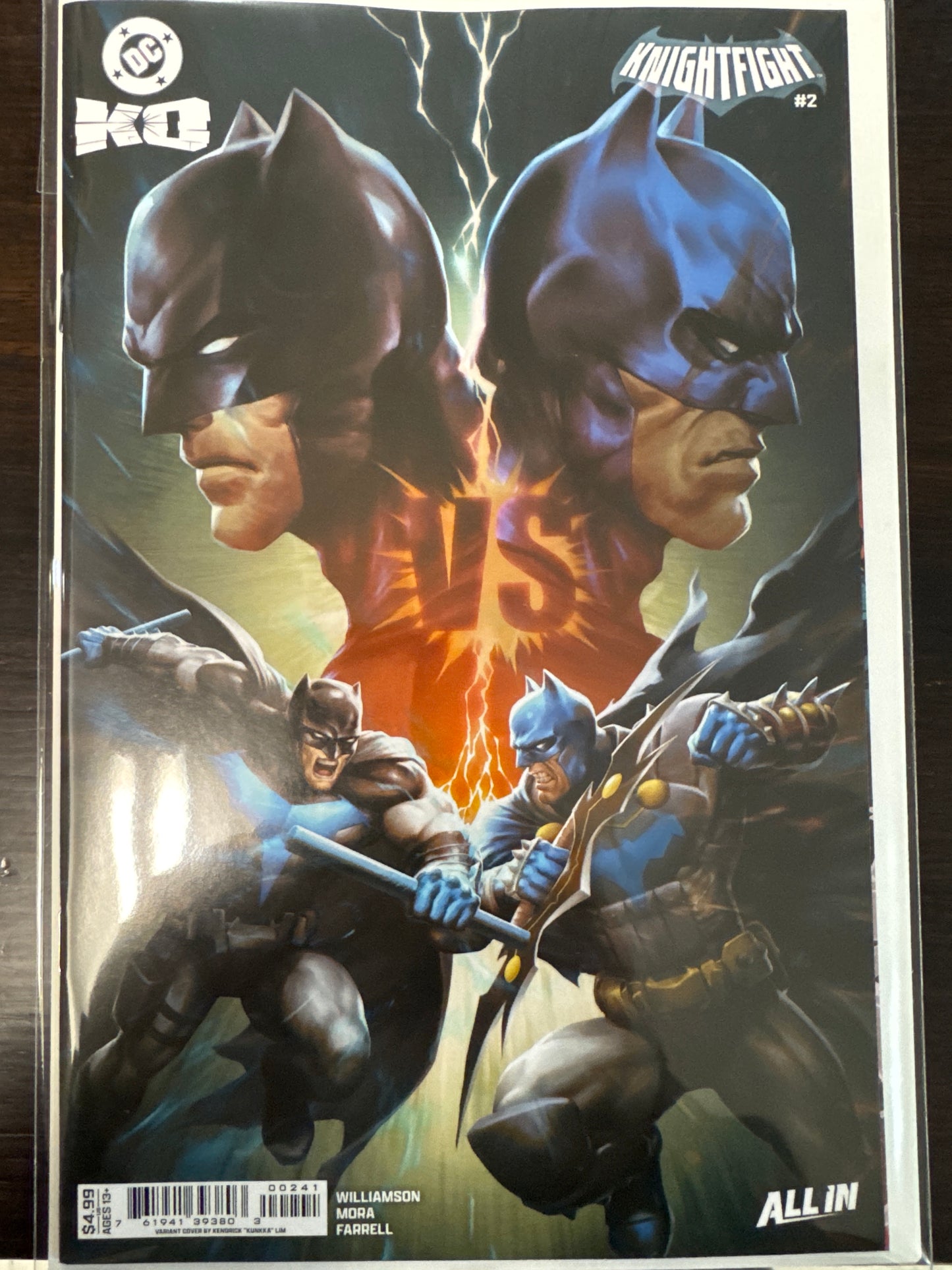 DC K.O. Knightfight #2 (Of 4) Cover D Kendrick Lim