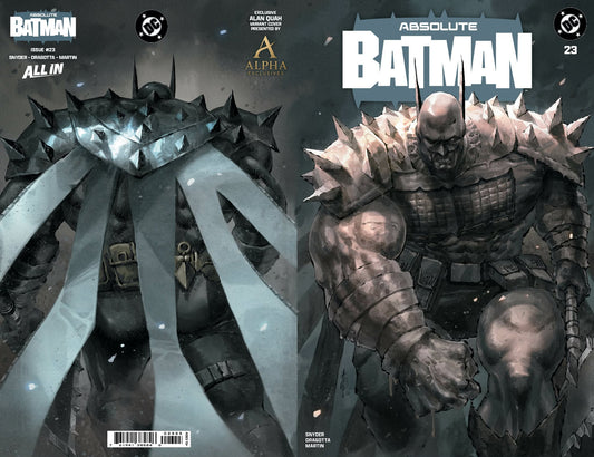 ABSOLUTE BATMAN #23 ALAN QUAH WRAPAROUND EXCLUSIVE VAR