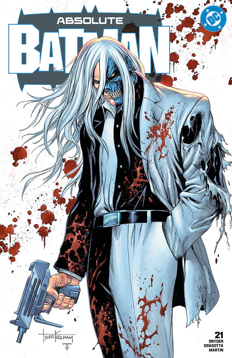 ABSOLUTE BATMAN #21 TYLER KIRKHAM EXCLUSIVE BATTLE DAMAGED TWO-FACE VAR