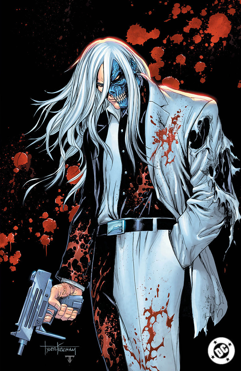 ABSOLUTE BATMAN #21 TYLER KIRKHAM EXCLUSIVE BATTLE DAMAGED TWO-FACE VIRGIN VAR