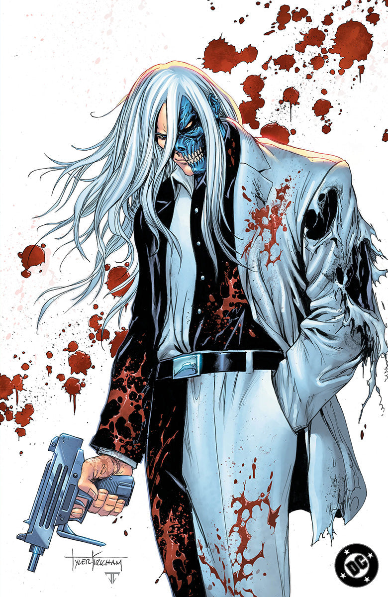 [FOIL] ABSOLUTE BATMAN #21 TYLER KIRKHAM EXCLUSIVE BATTLE DAMAGED TWO-FACE VIRGIN VAR