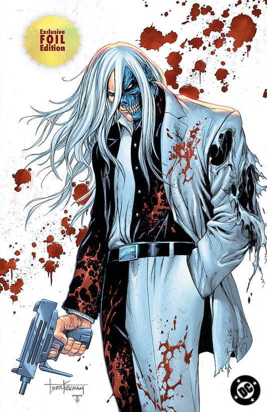 [FOIL] ABSOLUTE BATMAN #21 TYLER KIRKHAM EXCLUSIVE BATTLE DAMAGED TWO-FACE VIRGIN VAR