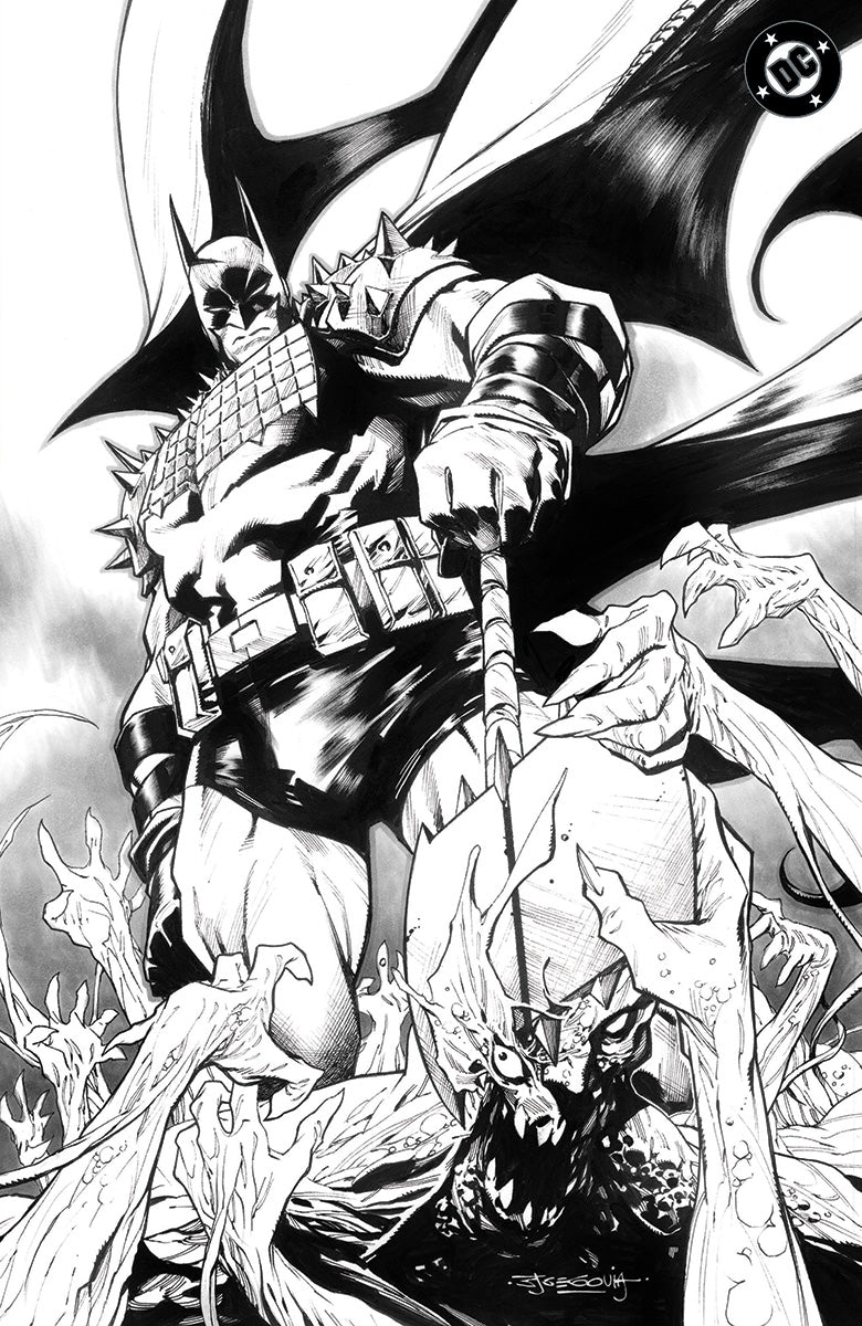 [BLACK & WHITE] ABSOLUTE BATMAN #23 STEPHEN SEGOVIA NYCC EXCLUSIVE VIRGIN VAR