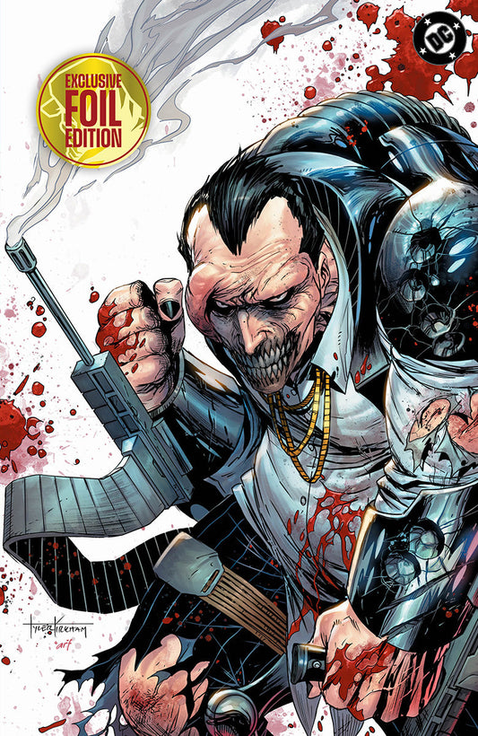 [FOIL] ABSOLUTE BATMAN #24 TYLER KIRKHAM BATTLE DAMAGED PENGUIN EXCLUSIVE VIRGIN VAR