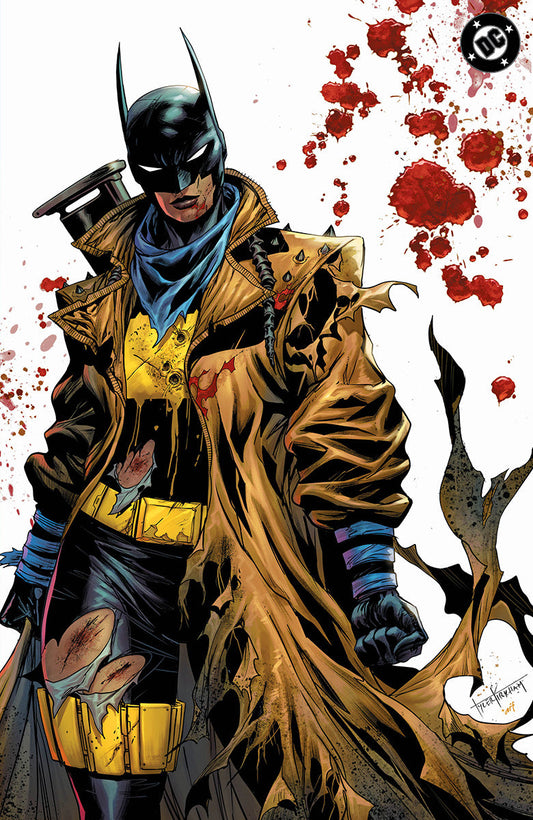 ABSOLUTE BATMAN #24 TYLER KIRKHAM BATTLE DAMAGED THE BAT EXCLUSIVE VIRGIN VAR