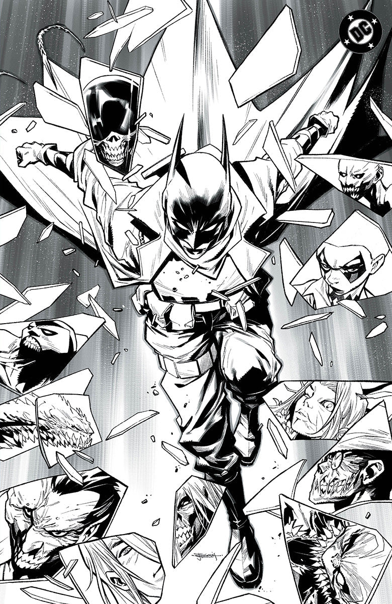 [BLACK & WHITE] ABSOLUTE BATMAN #24 STEPHEN SEGOVIA NYCC EXCLUSIVE VIRGIN VAR