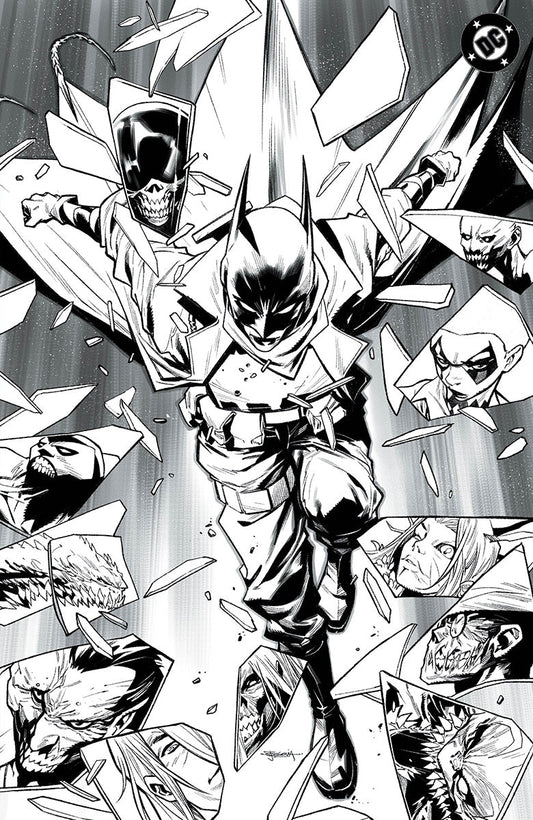[BLACK & WHITE] ABSOLUTE BATMAN #24 STEPHEN SEGOVIA NYCC EXCLUSIVE VIRGIN VAR