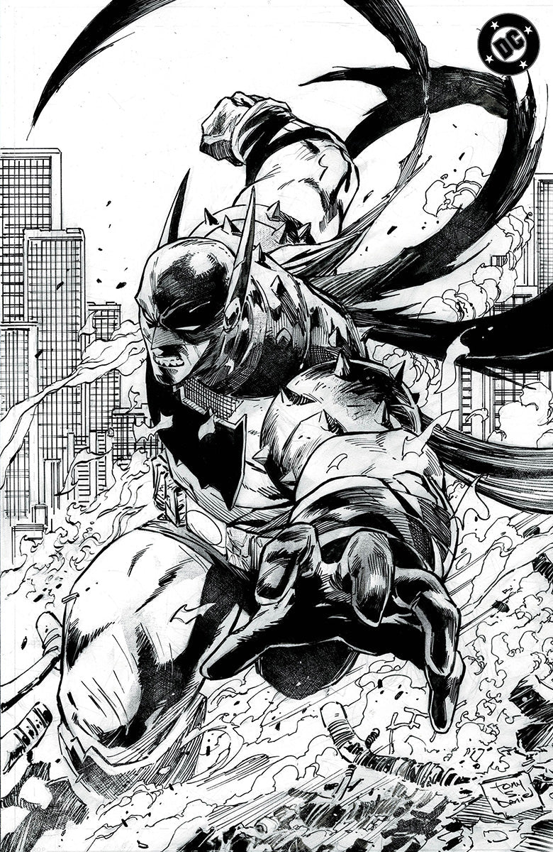 [BLACK & WHITE] ABSOLUTE BATMAN #25 TONY DANIEL EXCLUSIVE VIRGIN VAR