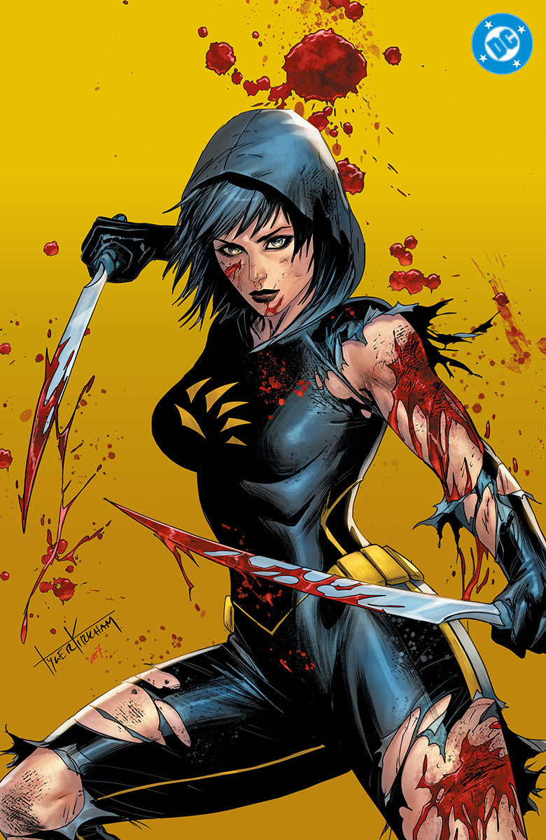 [GOLD FOIL] ABSOLUTE CASSANDRA CAIN THE SHADOW'S HAND #1 (ONE SHOT) TYLER KIRKHAM NYCC BATTLE DAMAGED EXCLUSIVE VIRGIN VAR