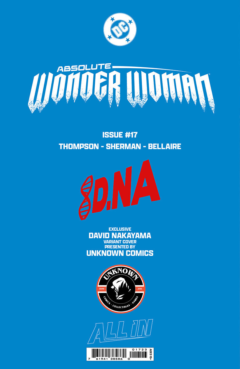 ABSOLUTE WONDER WOMAN #17 DAVID NAKAYAMA Megacon 2026 EXCLUSIVE VAR