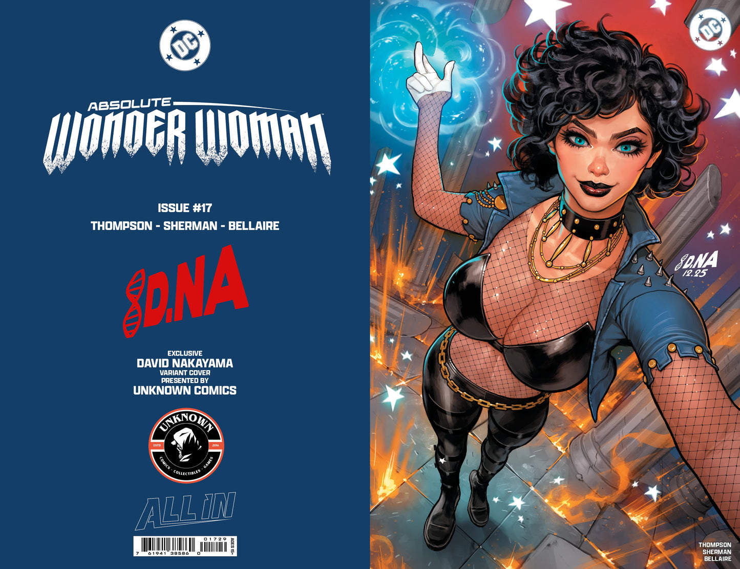 ABSOLUTE WONDER WOMAN #17 DAVID NAKAYAMA Megacon 2026 EXCLUSIVE VIRGIN VAR