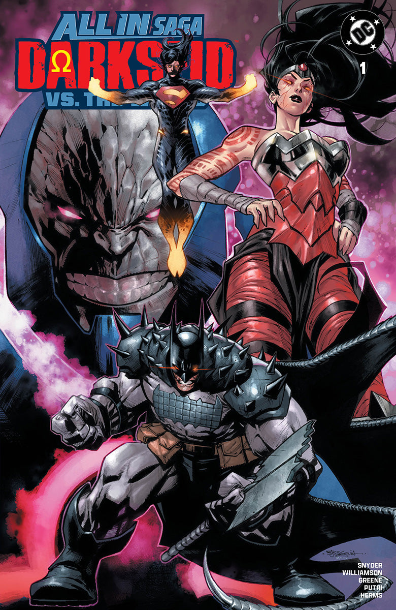 DC ALL IN SAGA: DARKSEID VS. THE WORLD #1 STEPHEN SEGOVIA EXCLUSIVE VAR