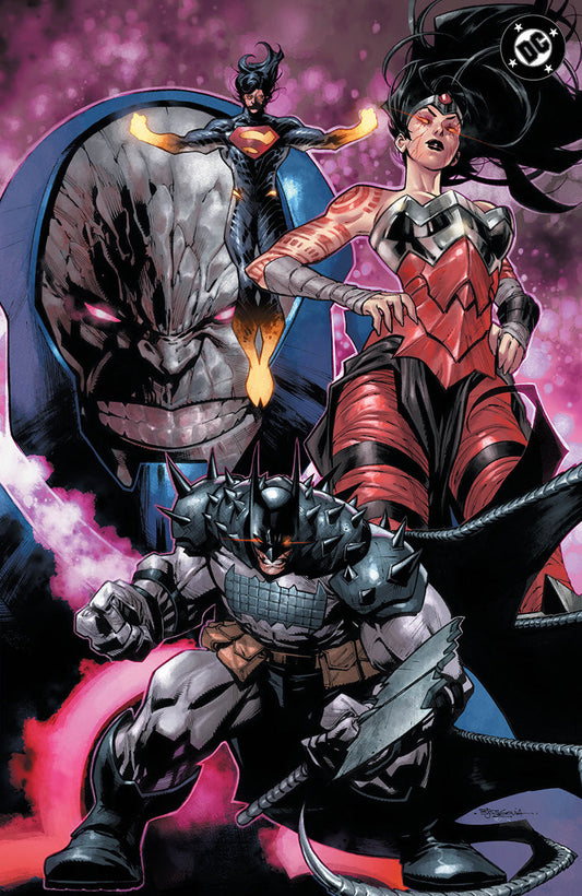 DC ALL IN SAGA: DARKSEID VS. THE WORLD #1 STEPHEN SEGOVIA EXCLUSIVE VIRGIN VAR