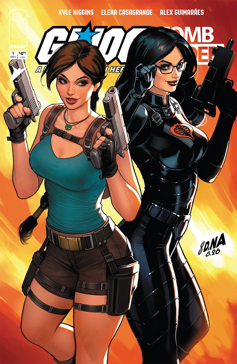 GI JOE A REAL AMERICAN HERO TOMB RAIDER #1 DAVID NAKAYAMA EXCLUSIVE VAR
