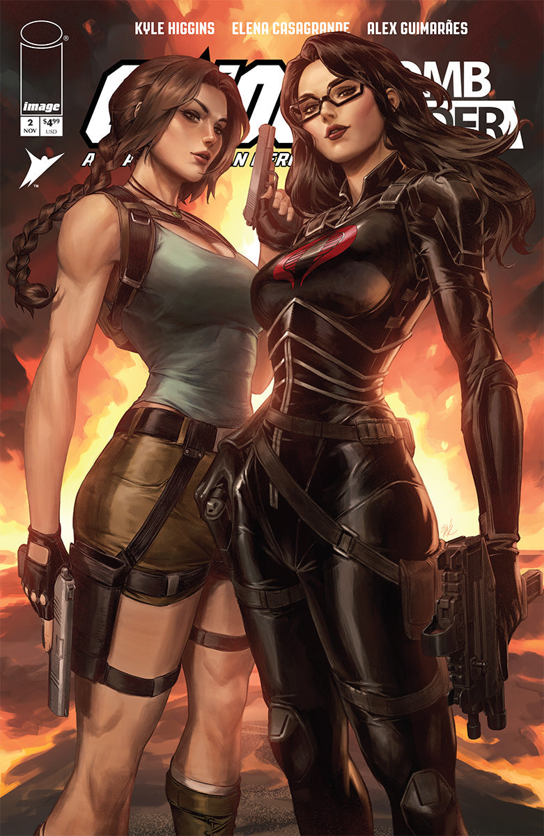 GI JOE: A REAL AMERICAN HERO X TOMB RAIDER #2 EJIKURE EXCLUSIVE VAR