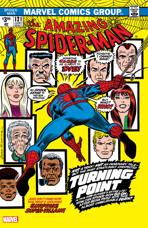 [Foil] Amazing Spider-Man #121 Facsimile Edition Unknown Comics John Romita Exclusive Var