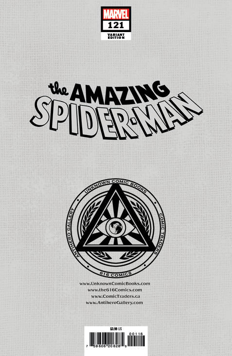 [Foil] Amazing Spider-Man #121 Facsimile Edition Unknown Comics John Romita Exclusive Var