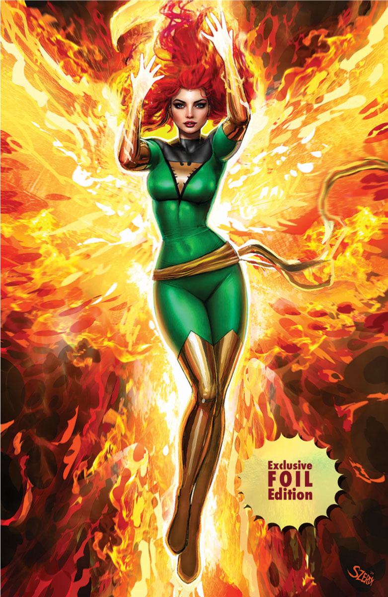 [Foil] Phoenix #1 Unknown Comics Nathan Szerdy Virgin Exclusive Sdcc 2024 Var