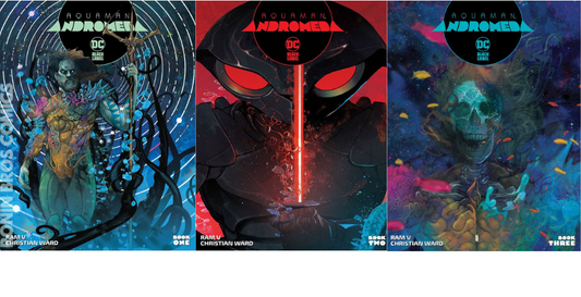 Aquaman Andromeda #1-3 Christian Ward Complete Set (10/18/22)