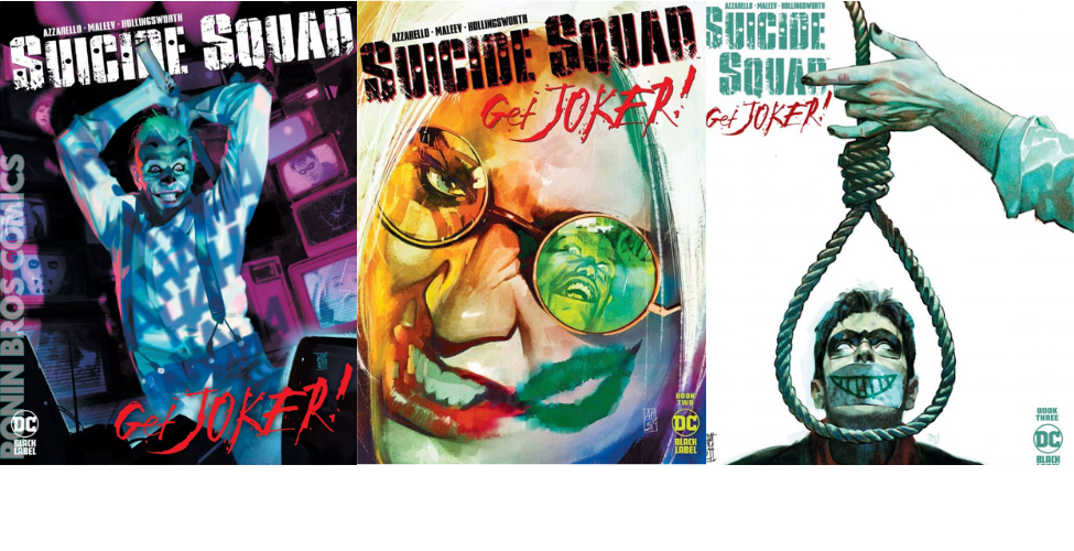 Suicide Squad Get Joker #1-3 Alex Maleev Complete Set (08/03/21)