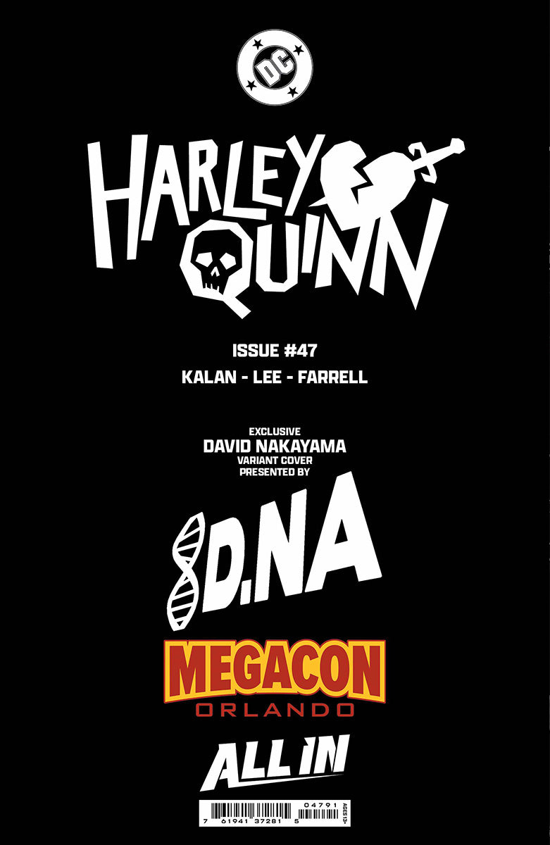 [FOIL] Harley Quinn #47 David Nakayama Exclusive Var PREMIUM HOWDY [BLACK]