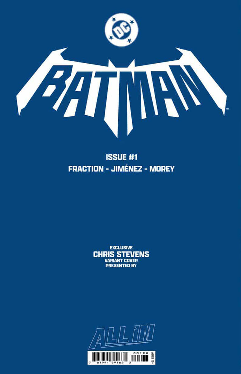 [FOIL] BATMAN #1 CHRIS STEVENS EXCLUSIVE VIRGIN VAR