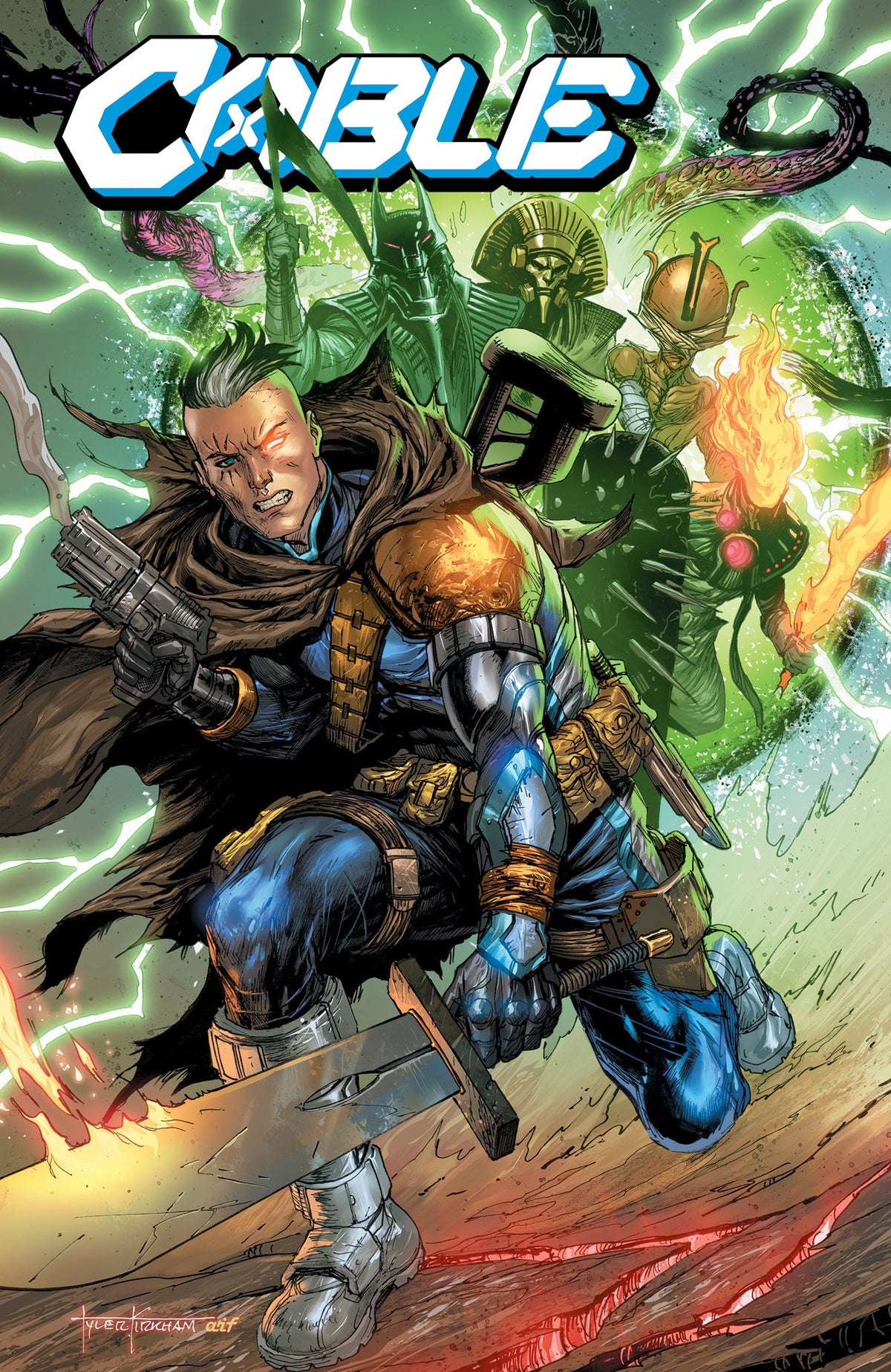Cable #5 Unknown Comics Tyler Kirkham Exclusive Var Xos