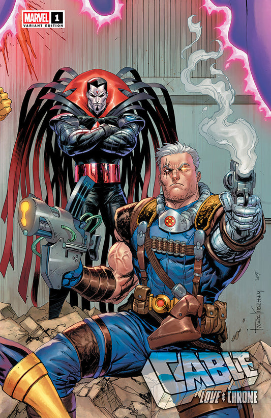 Cable: Love & Chrome #1 Unknown Comics Tyler Kirkham Connecting Cover Exclusive Var