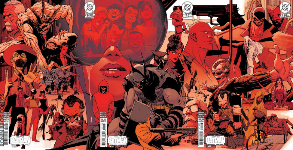 Absolute Batman #25 Nick Dragotta H I J Connecting Set