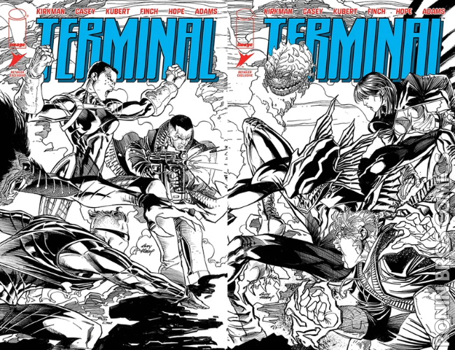 Terminal #1 Ashcan Retailer Exclusive Connecting Cover Set
