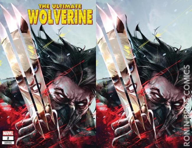 Ultimate Wolverine #2 Ivan Tao Hulk 340 Exclusive Trade + Virgin Set