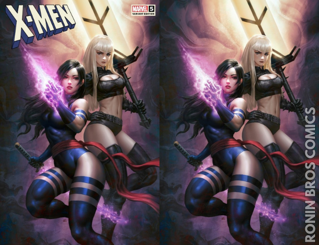 X-Men #5 Kendrick 'Kunkka' Lim Trade + Virgin Set (10/02/24)