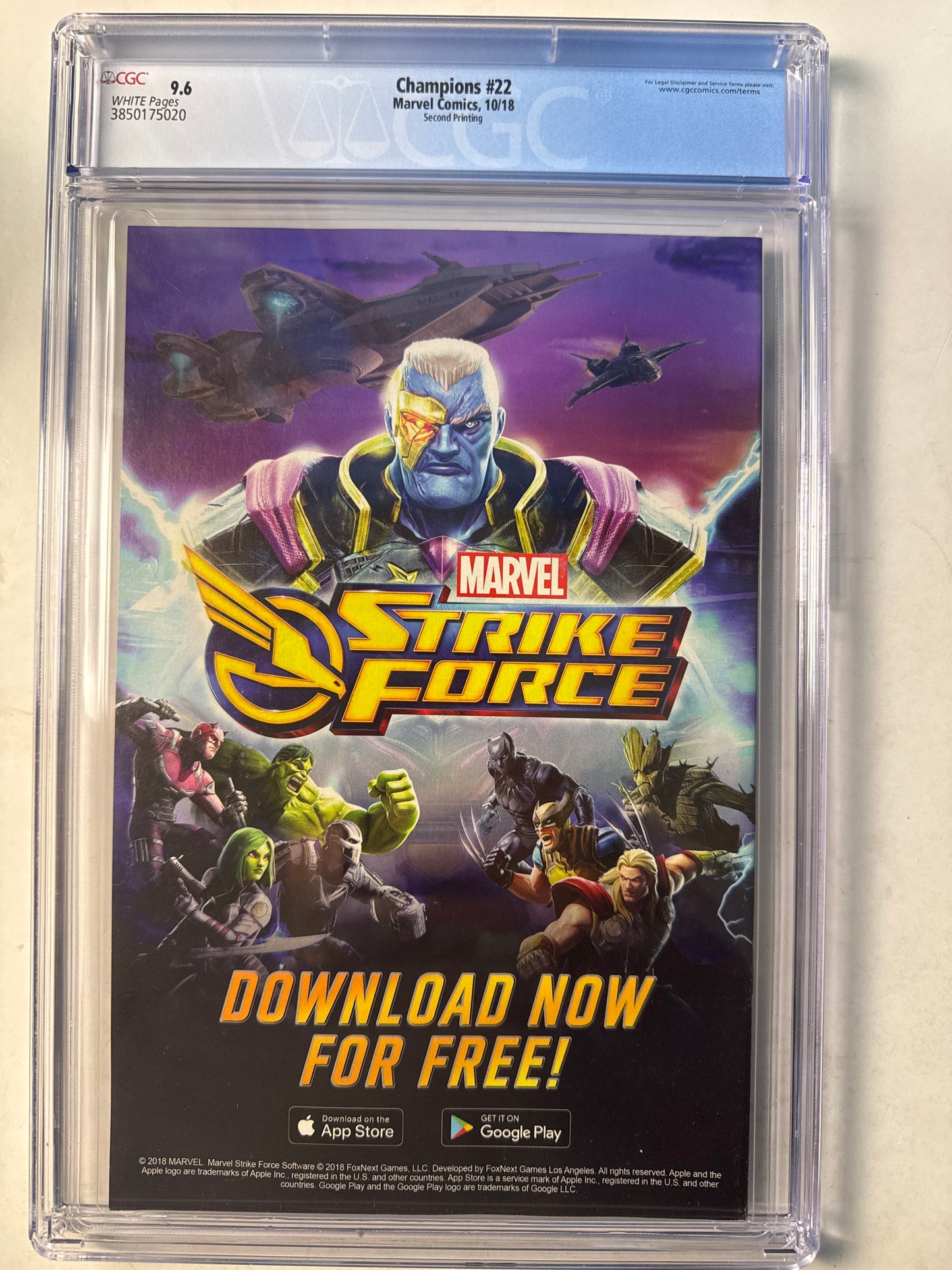 Champions #22 Libranda 2nd Print HTF 1st Brawn & Ironheart Armor CGC 9.6