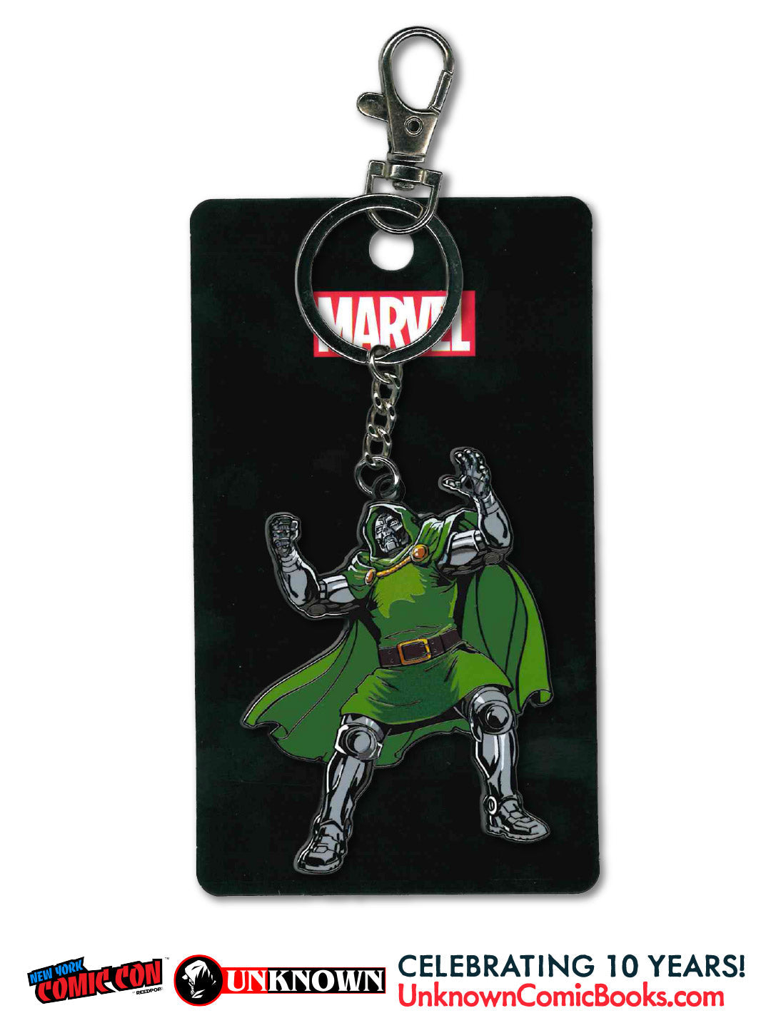 Doctor Doom Keychain NYCC 2026 | Unknown Comic Books Exclusive