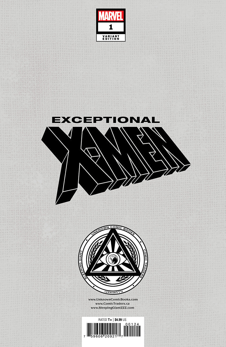 Exceptional X-Men #1 Unknown Comics Kaare Andrews Exclusive Connecting Virgin Var