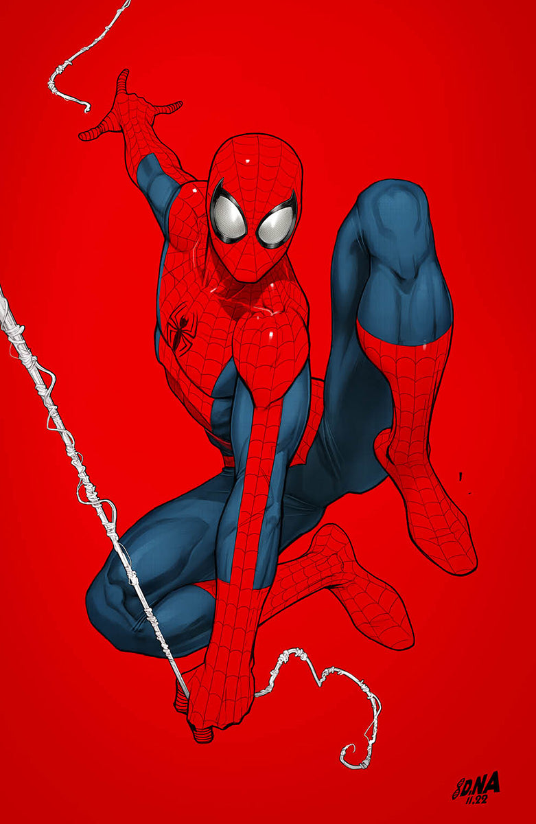 [Foil] Amazing Spider-Man #51 Unknown Comics David Nakayama Exclusive Virgin Color Bleed Var