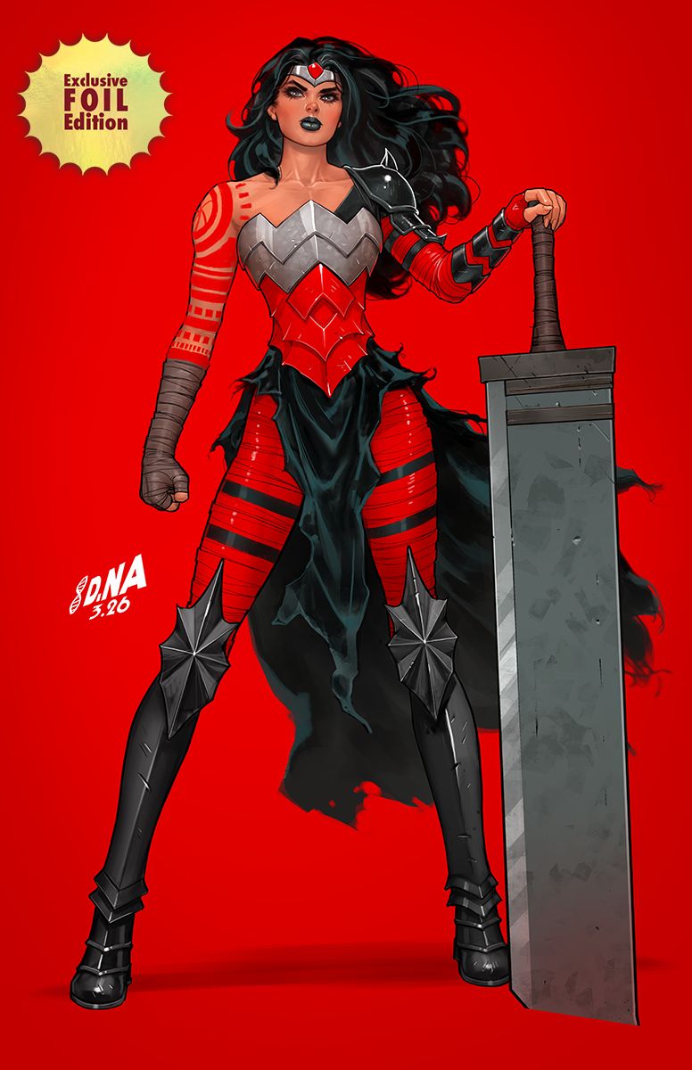 [FOIL] ABSOLUTE WONDER WOMAN #19 DAVID NAKAYAMA EXCLUSIVE VIRGIN VAR
