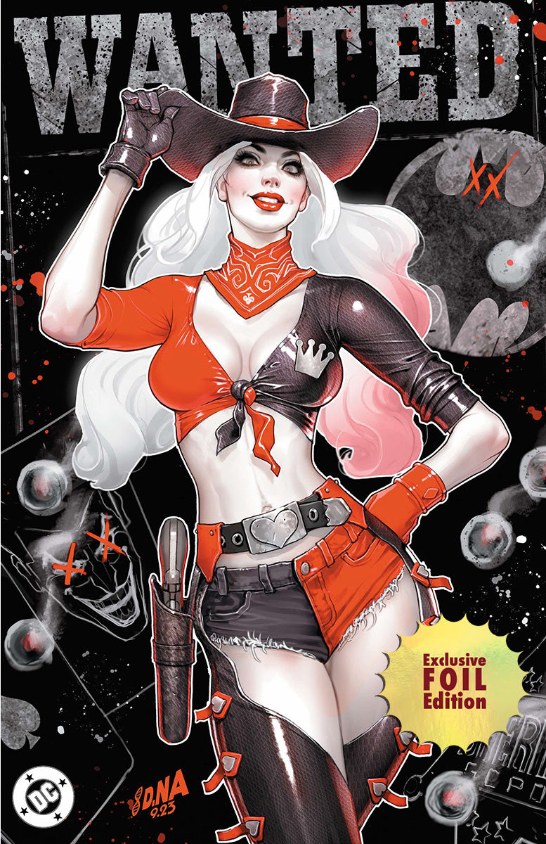 [FOIL] Harley Quinn #47 David Nakayama Exclusive Var PREMIUM HOWDY [BLACK]