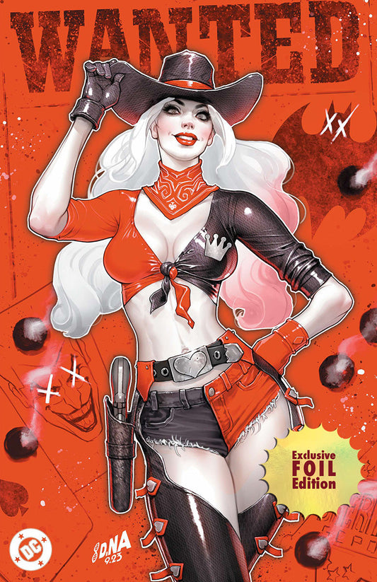 [FOIL] Harley Quinn #47 David Nakayama Exclusive Var PREMIUM HOWDY [RED]