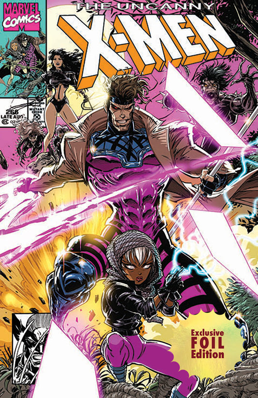 [Foil] Uncanny X-Men #266 Facsimile Edition Unknown Comics Kaare Andrews Exclusive Nycc 2024 Var