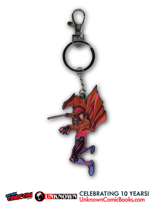Gambit Keychain NYCC 2026 | David Nakayama | Unknown Comic Books Exclusive