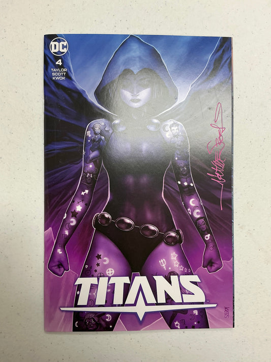 [Signed by Nathan Szerdy] TITANS #4 NATHAN SZERDY (616) EXCLUSIVE VAR [IN STOCK] (Copy)