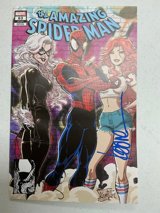 [Signed by Kaare Andrews] Amazing Spider-Man #63 Unknown Comics Kaare Andrews Exclusive Var [IN STOCK]