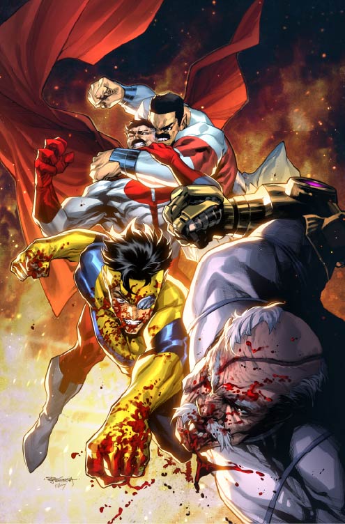 INVINCIBLE RETURNS #1 STEPHEN SEGOVIA EXCLUSIVE VIRGIN VAR